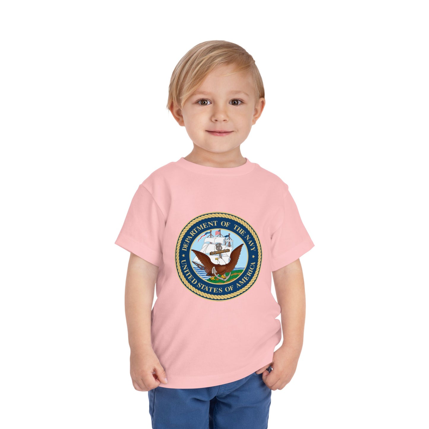 US Navy Toddler Unisex Short Sleeve Crewneck Tee