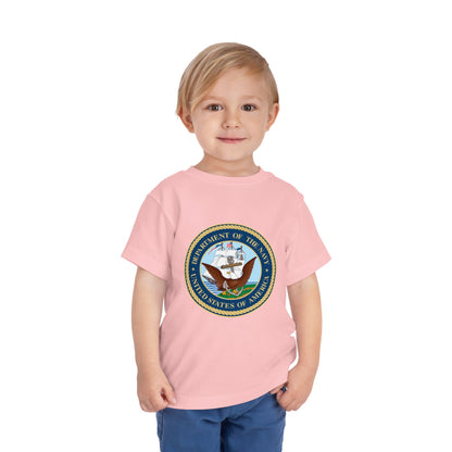 US Navy Toddler Unisex Short Sleeve Crewneck Tee