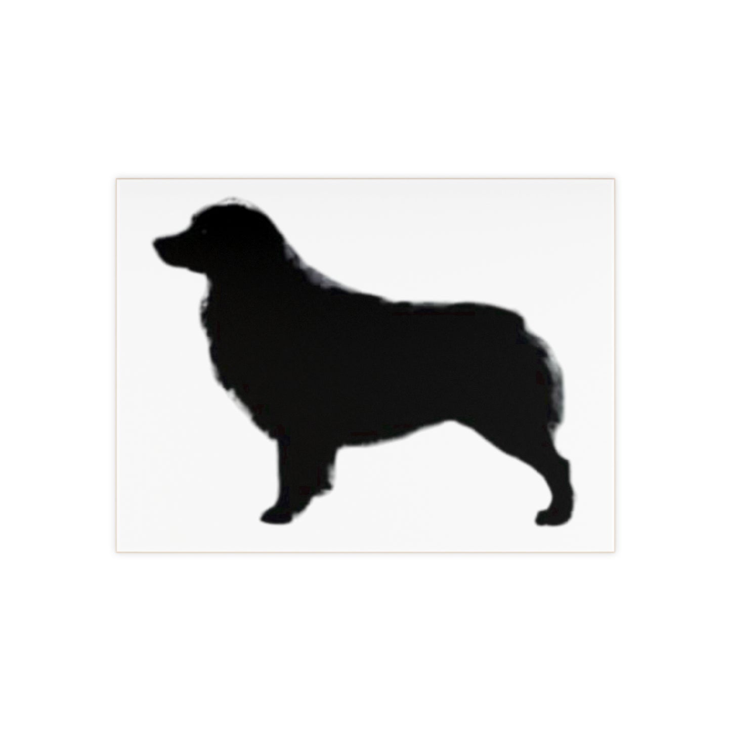 Aussie Silhouette Ceramic Photo Tile