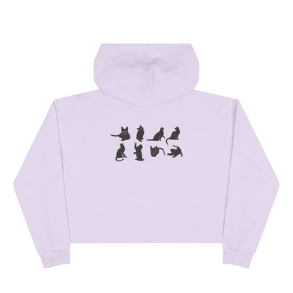 Cats Women's Crop Hoodie