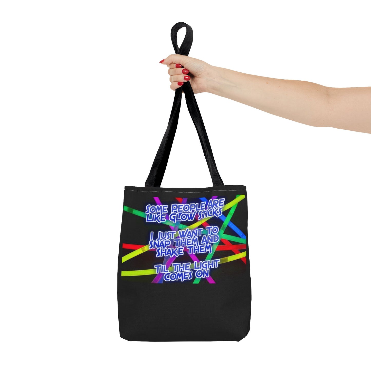Glow Sticks Tote Bag