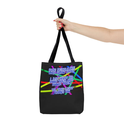 Glow Sticks Tote Bag