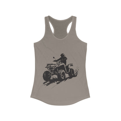 Slingin' Mud Quad Women's Racerback Tank