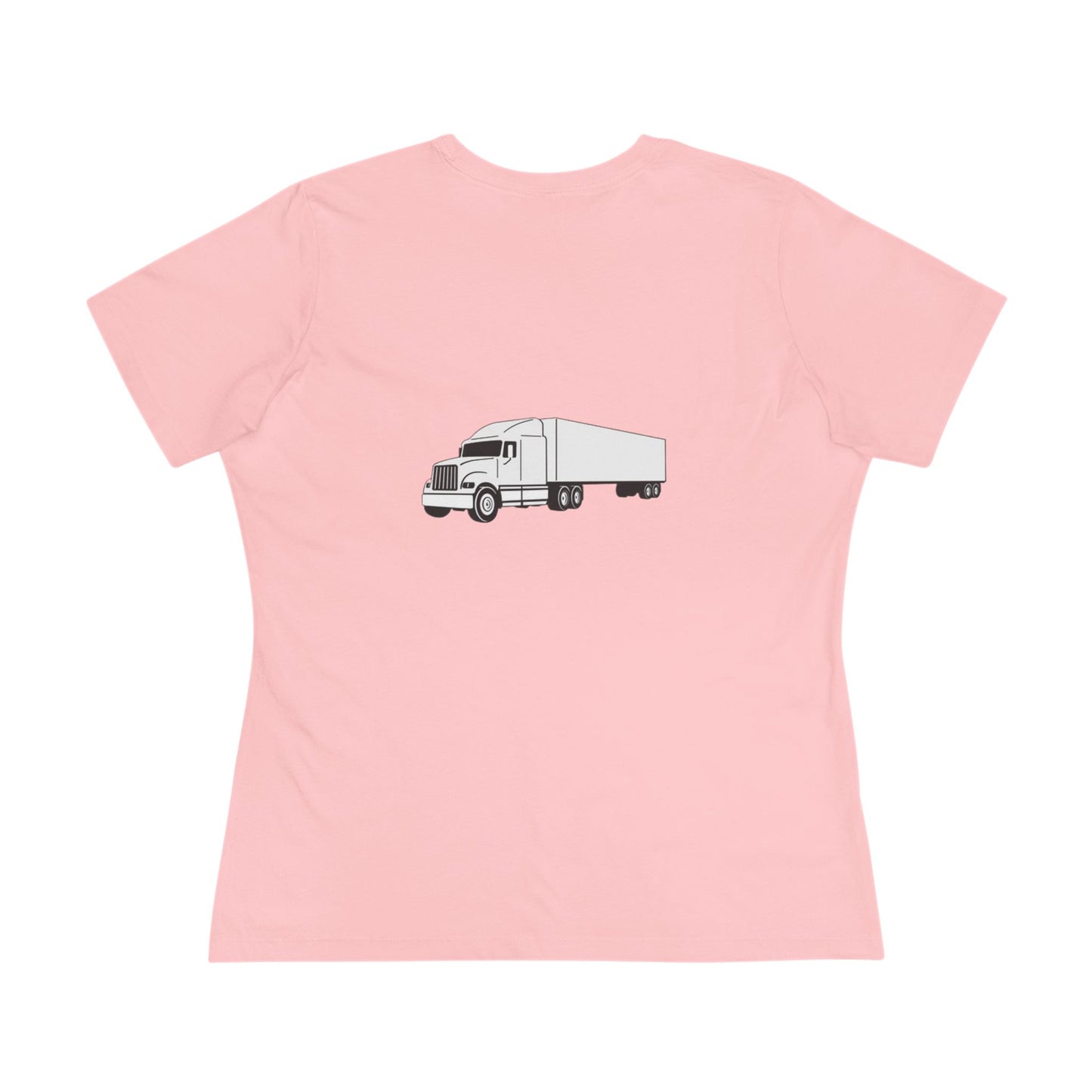 Semi Truck Women's Short Sleeve Crewneck Tee