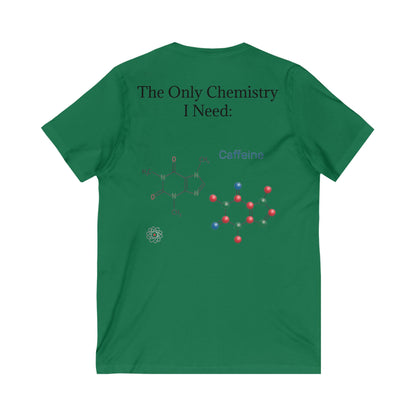 Chemistry Lesson Unisex Short Sleeve V-Neck Tee