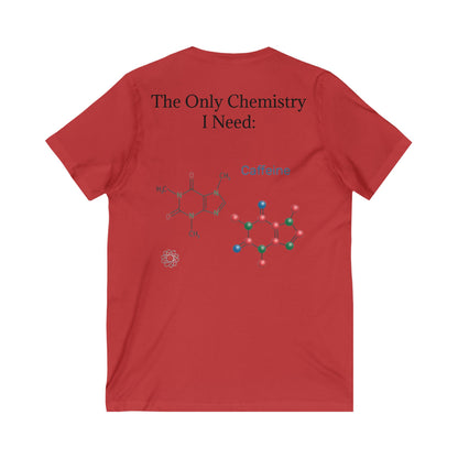 Chemistry Lesson Unisex Short Sleeve V-Neck Tee