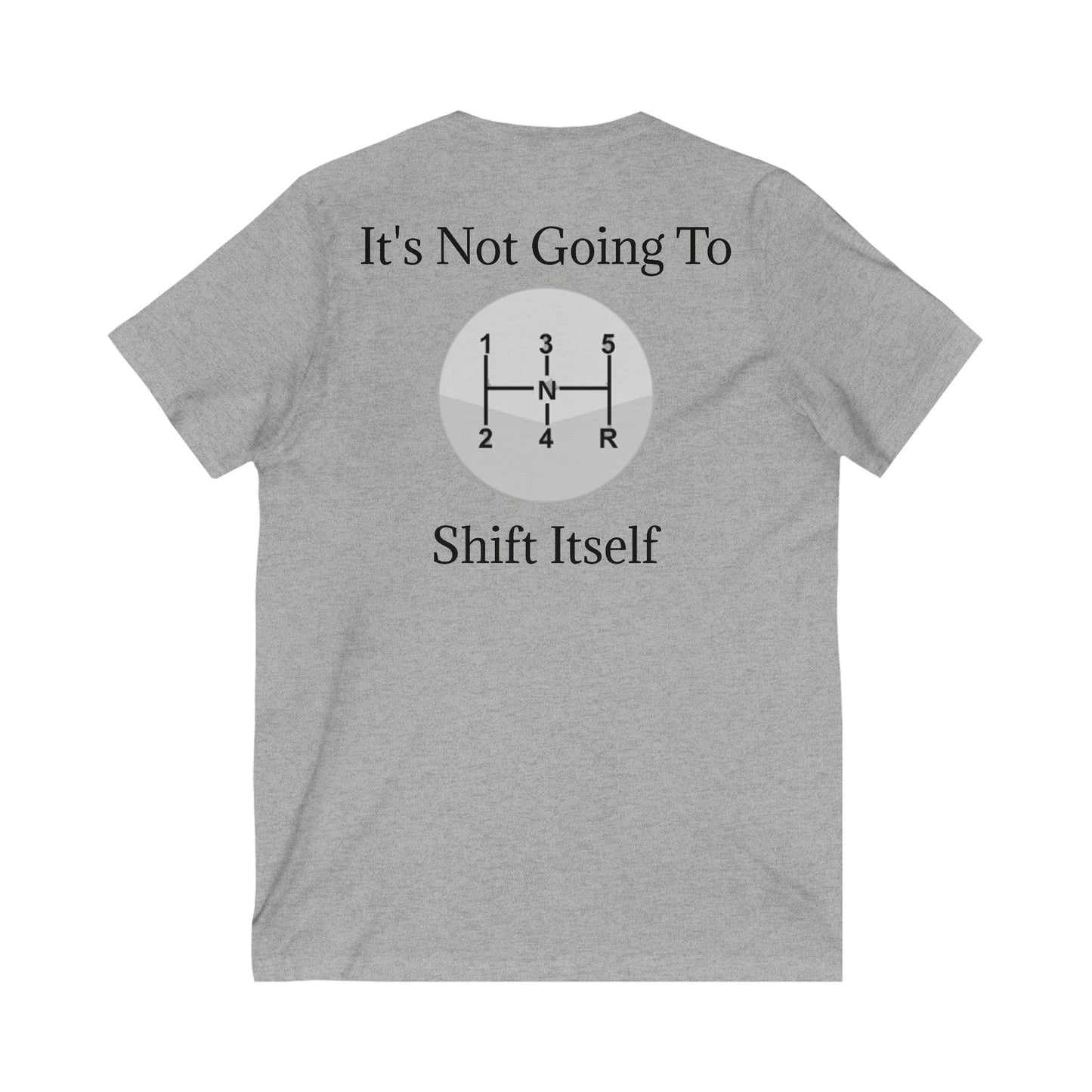 Shift Itself Unisex Short Sleeve V-Neck Tee
