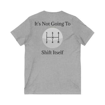 Shift Itself Unisex Short Sleeve V-Neck Tee
