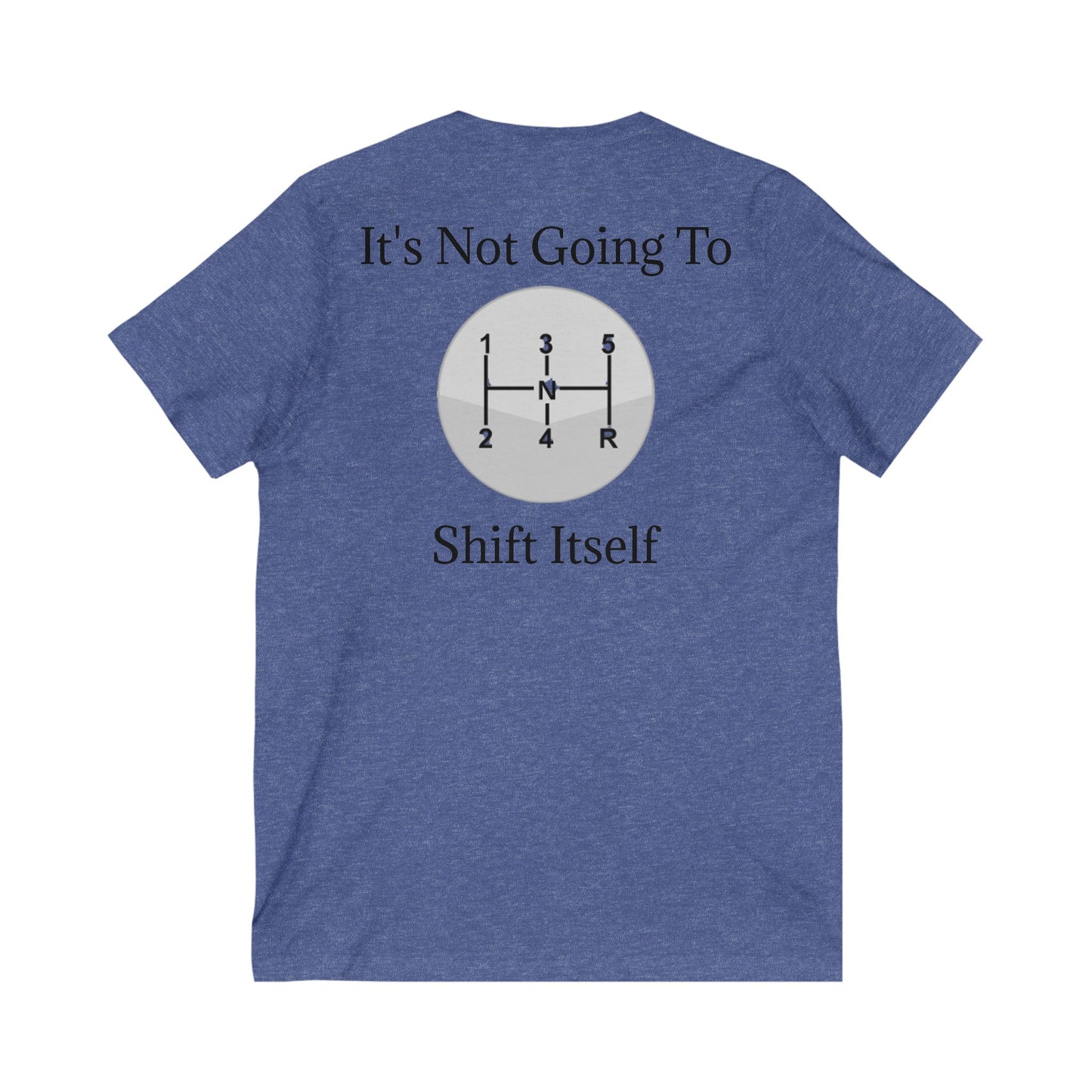 Shift Itself Unisex Short Sleeve V-Neck Tee
