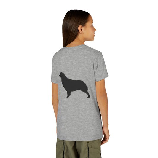 Aussie Silhouette Youth Unisex Short Sleeve Crewneck Tee