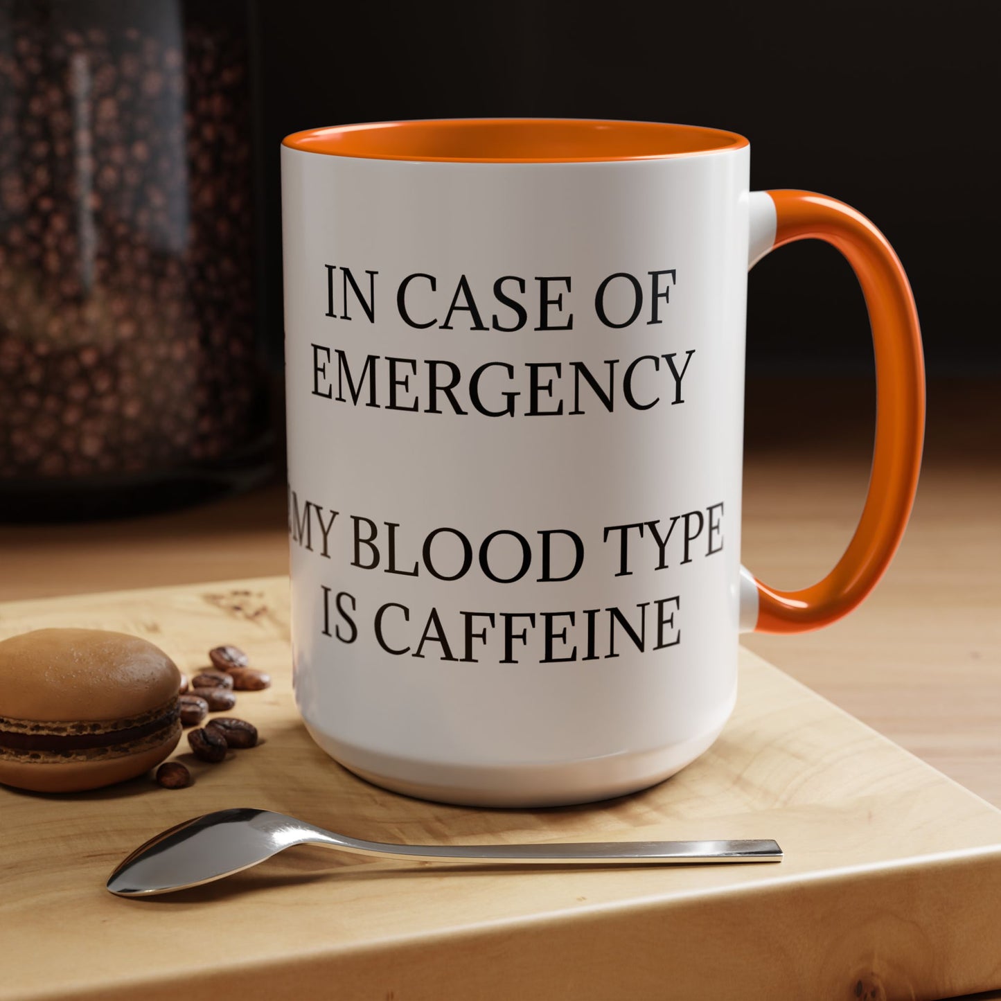 Blood Type 2-Tone Coffee Mug
