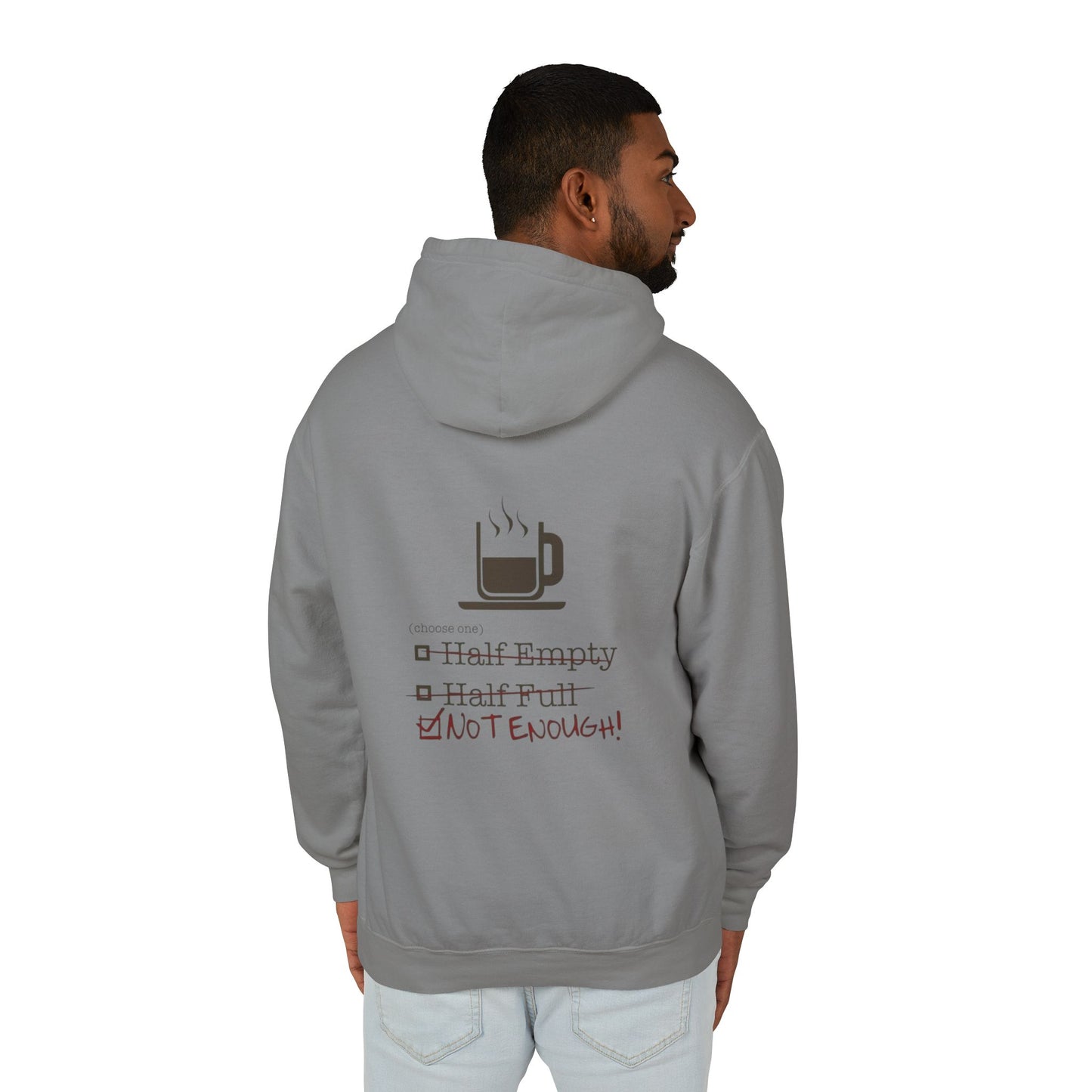 Not Enough Unisex Lightweight Hoodie