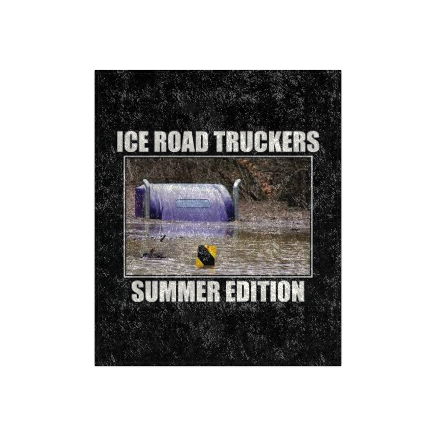 Ice Road Truckers Crushed Velvet Blanket