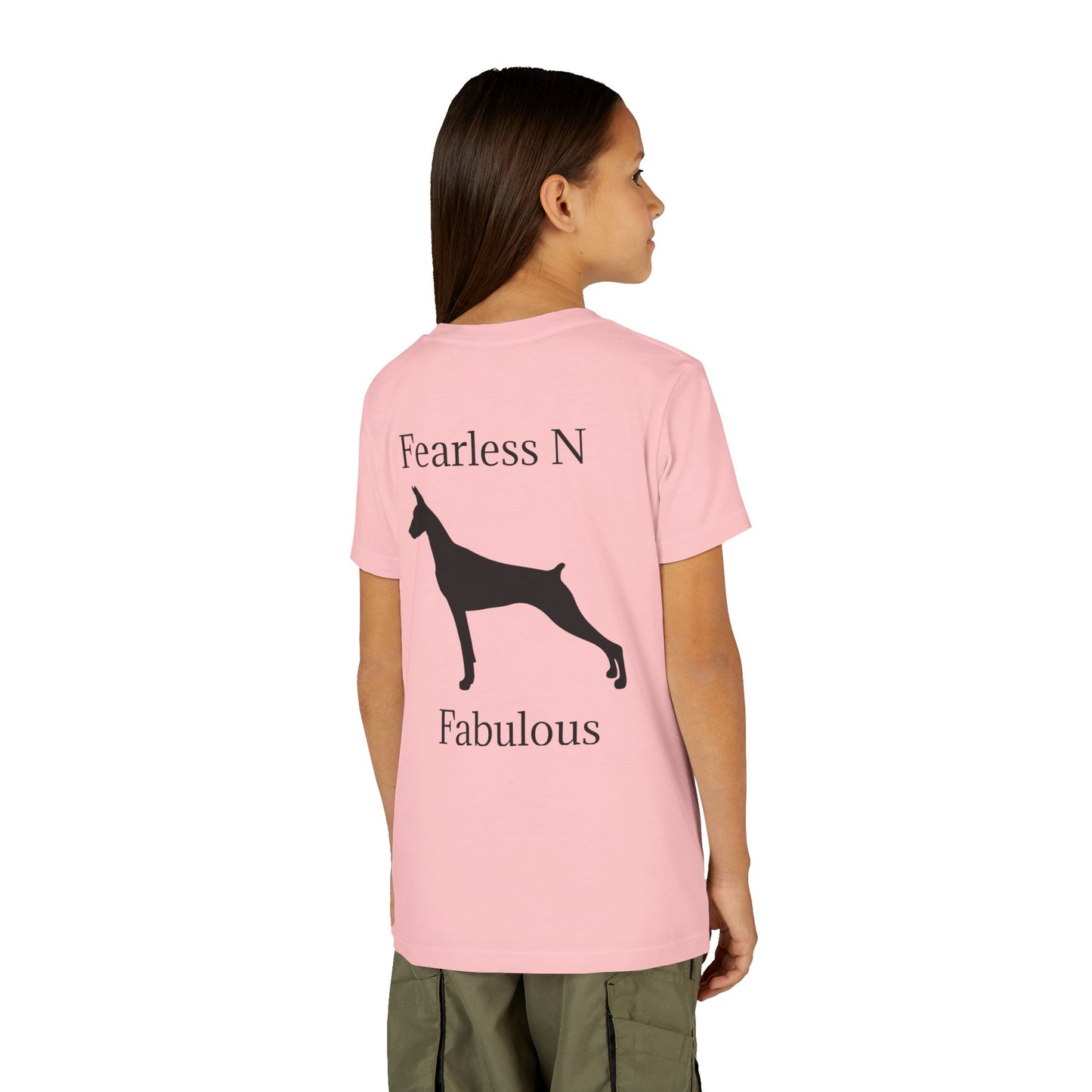 Fearless N Fabulous Youth Unisex Short Sleeve Crewneck Tee