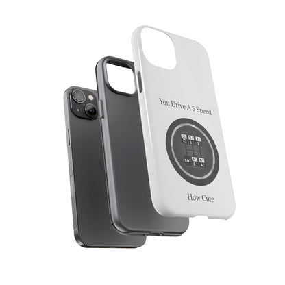 5 Speed How Cute iPhone Case
