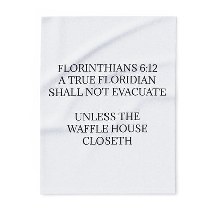 Florinthians 6:12 Arctic Fleece Blanket