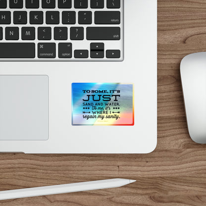 Dr. Beach Holographic Sticker