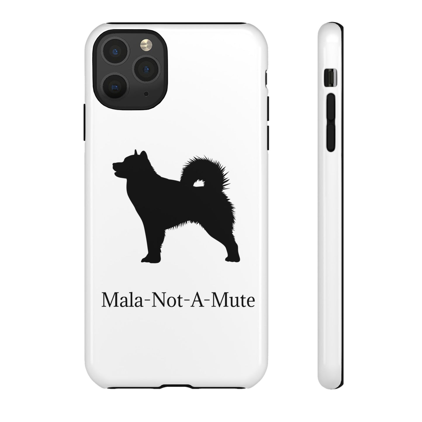 Mala-Not-A-Mute iPhone Case