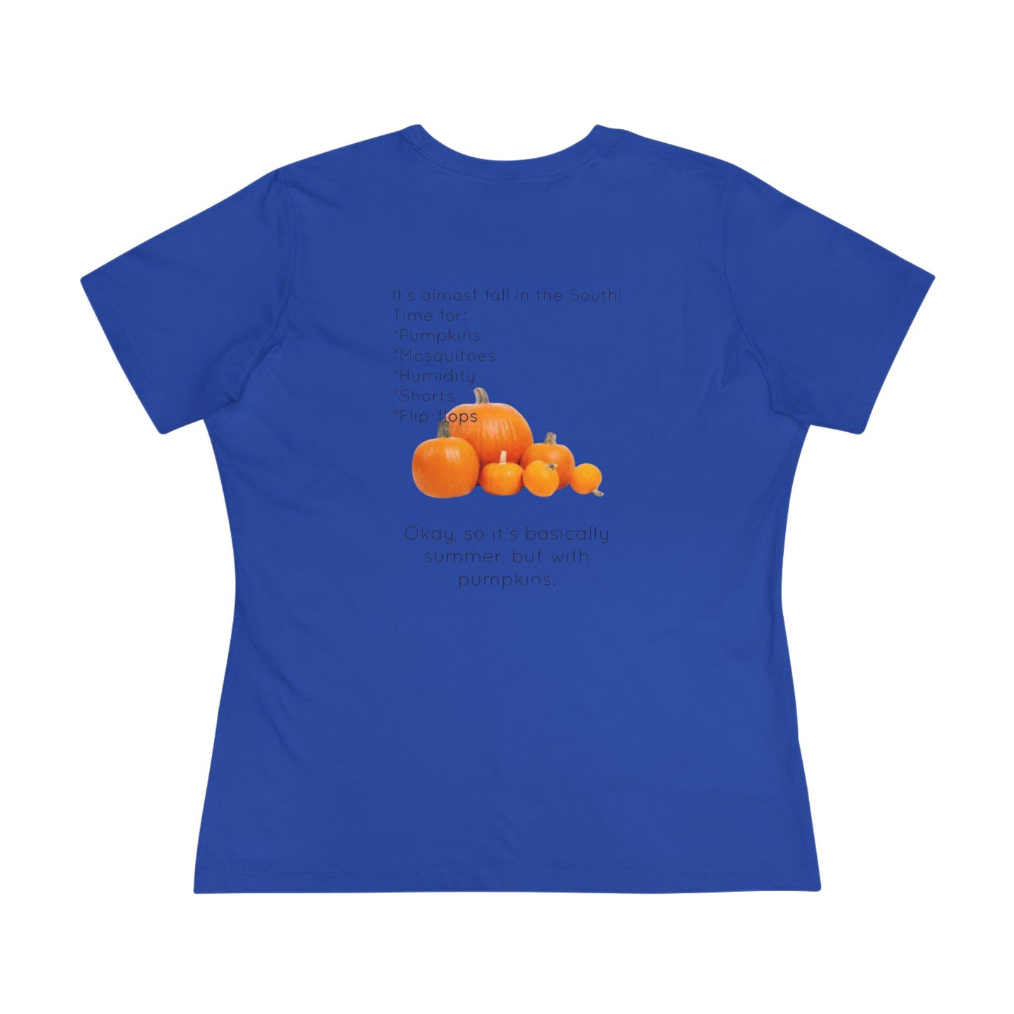 Fall In The South Women's Short Sleeve Crewneck Tee