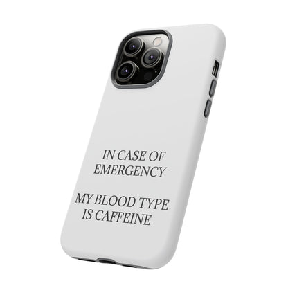 Blood Type iPhone Case