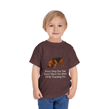 Tracking You Toddler Unisex Short Sleeve Crewneck Tee
