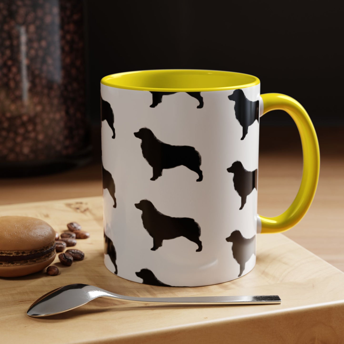 Aussie Silhouette 2-Tone Coffee Mug