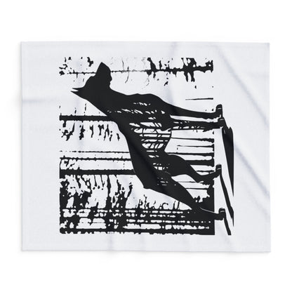 Guardian Of The Forest Arctic Fleece Blanket