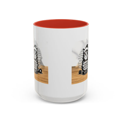 Naughty Cat 2-Tone Coffee Mug