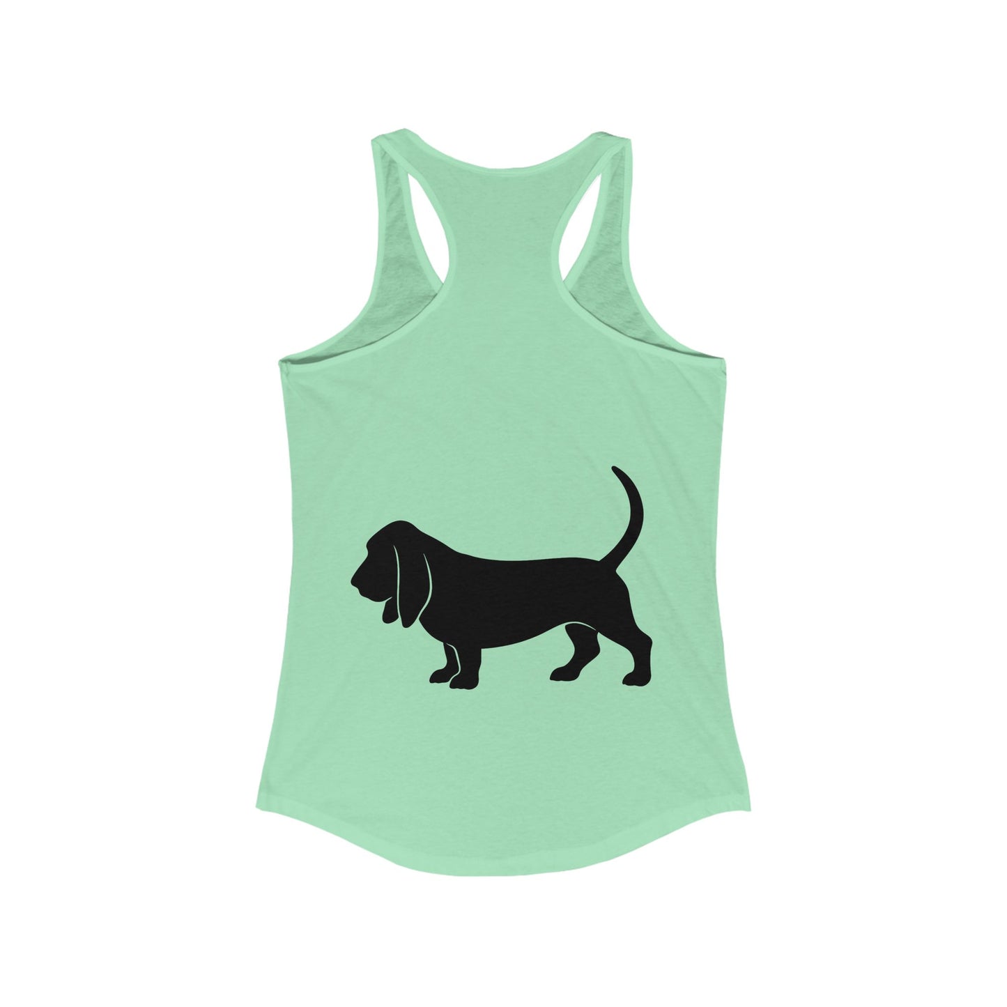 Basset Hound Women's Racerback Tank