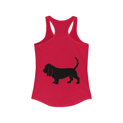 Basset Hound Women's Racerback Tank