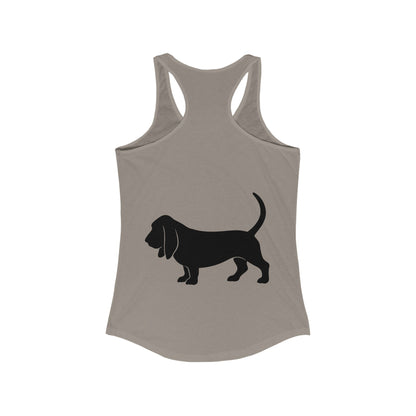 Basset Hound Women's Racerback Tank