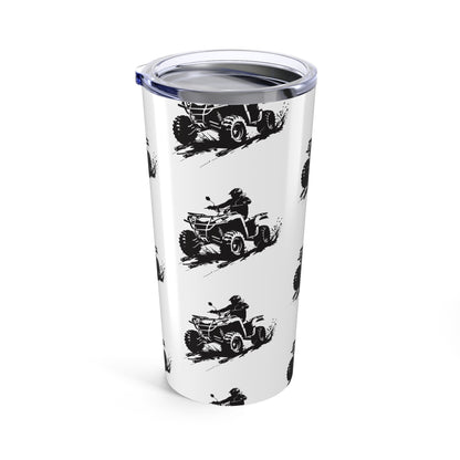 Slingin' Mud Quad Tumbler