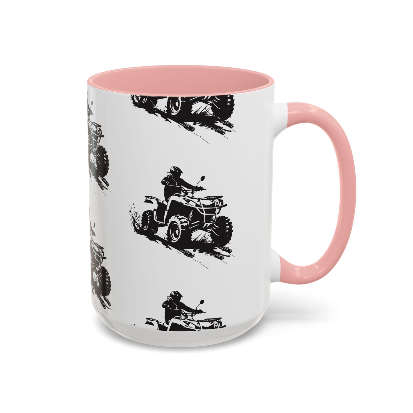 Slingin' Mud Quad 2-Tone Coffee Mug