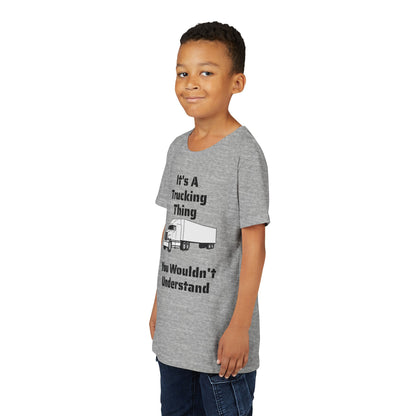 Trucking Thing Youth Unisex Short Sleeve Crewneck Tee