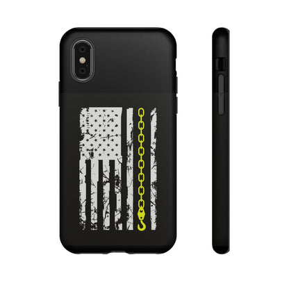 Thin Yellow Line iPhone Case
