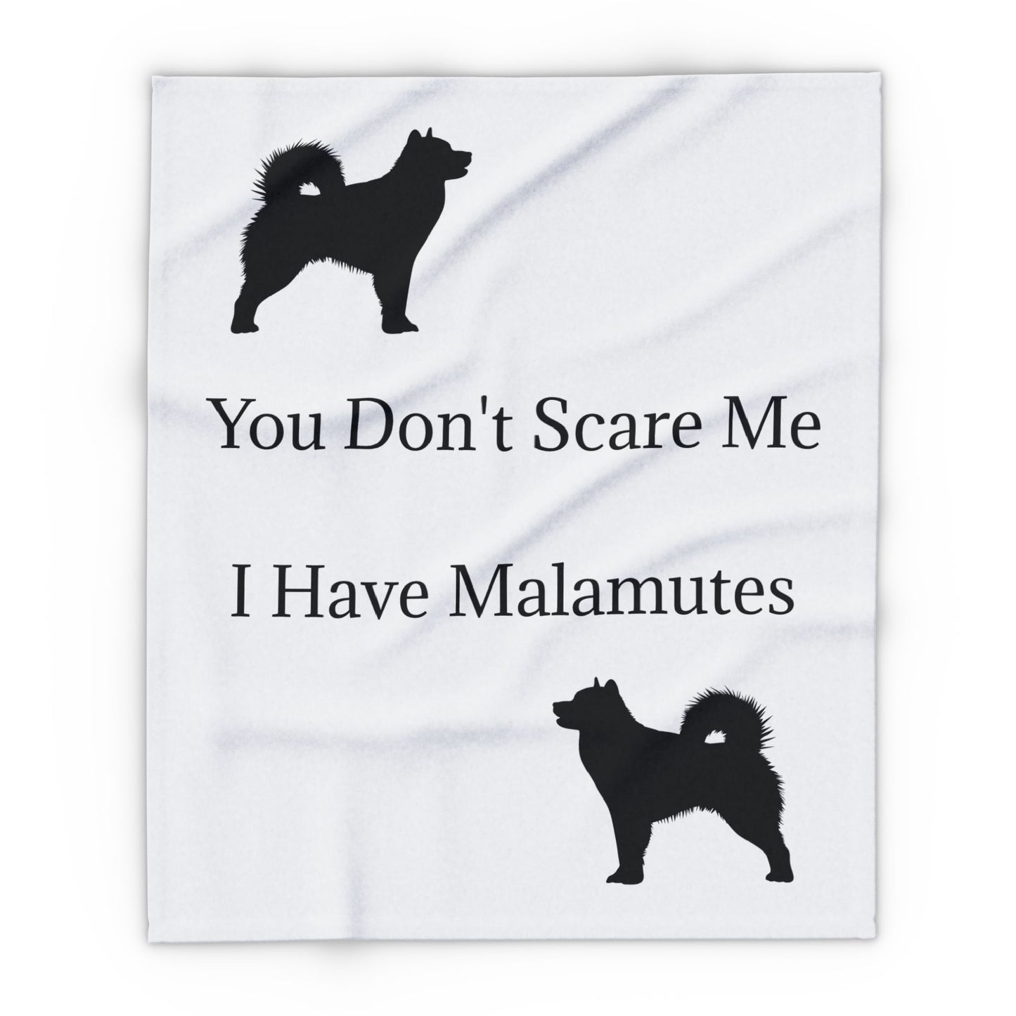 You Don't Scare Me Arctic Fleece Blanket