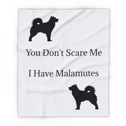 You Don't Scare Me Arctic Fleece Blanket