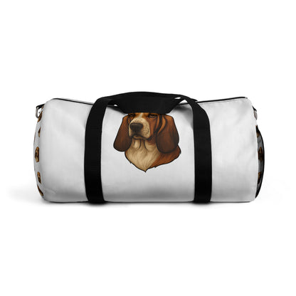 Basset Hound Head Duffel Bag