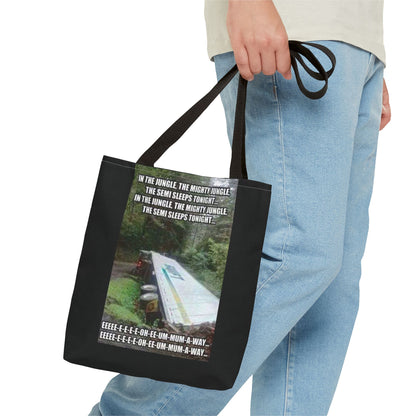 Semi Sleeps Tote Bag
