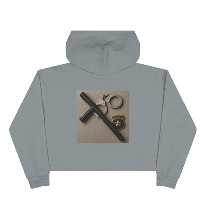 Law Enforcement Appreciation Women's Crop Hoodie