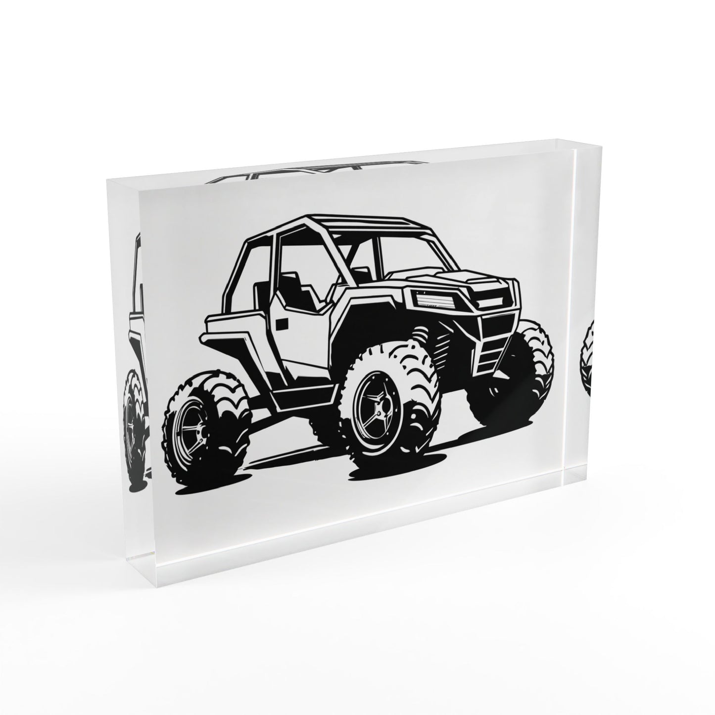 Off The Beaten Path Side By Side Acrylic Photo Block