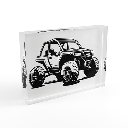Off The Beaten Path Side By Side Acrylic Photo Block