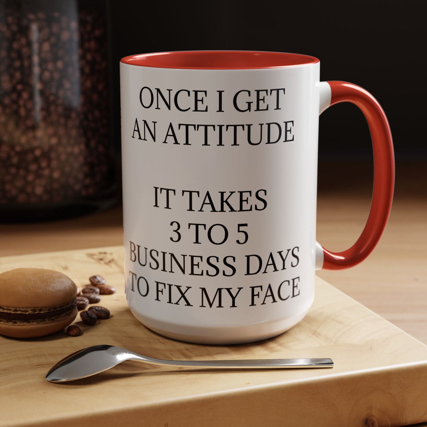Fix My Face 2-Tone Coffee Mug