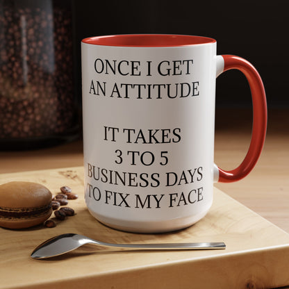 Fix My Face 2-Tone Coffee Mug