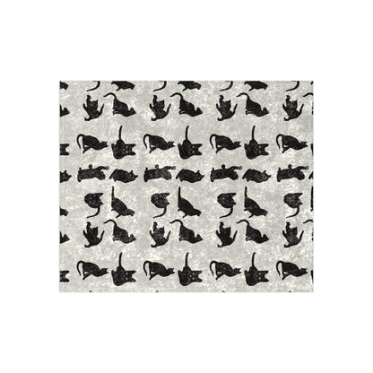 Cats Crushed Velvet Blanket