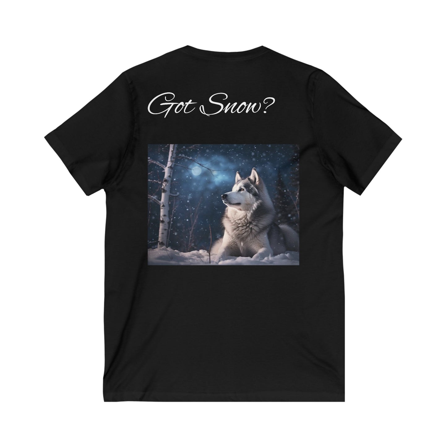 Got Snow? Unisex Short Sleeve V-Neck Tee