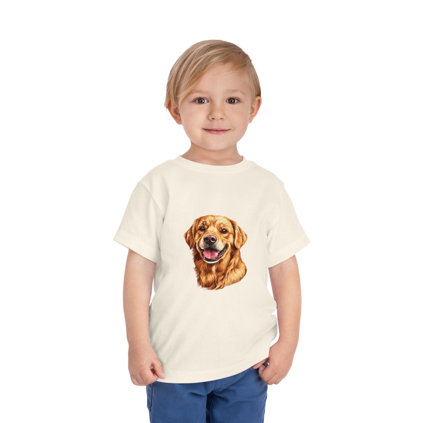 Golden Head Toddler Unisex Short Sleeve Crewneck Tee