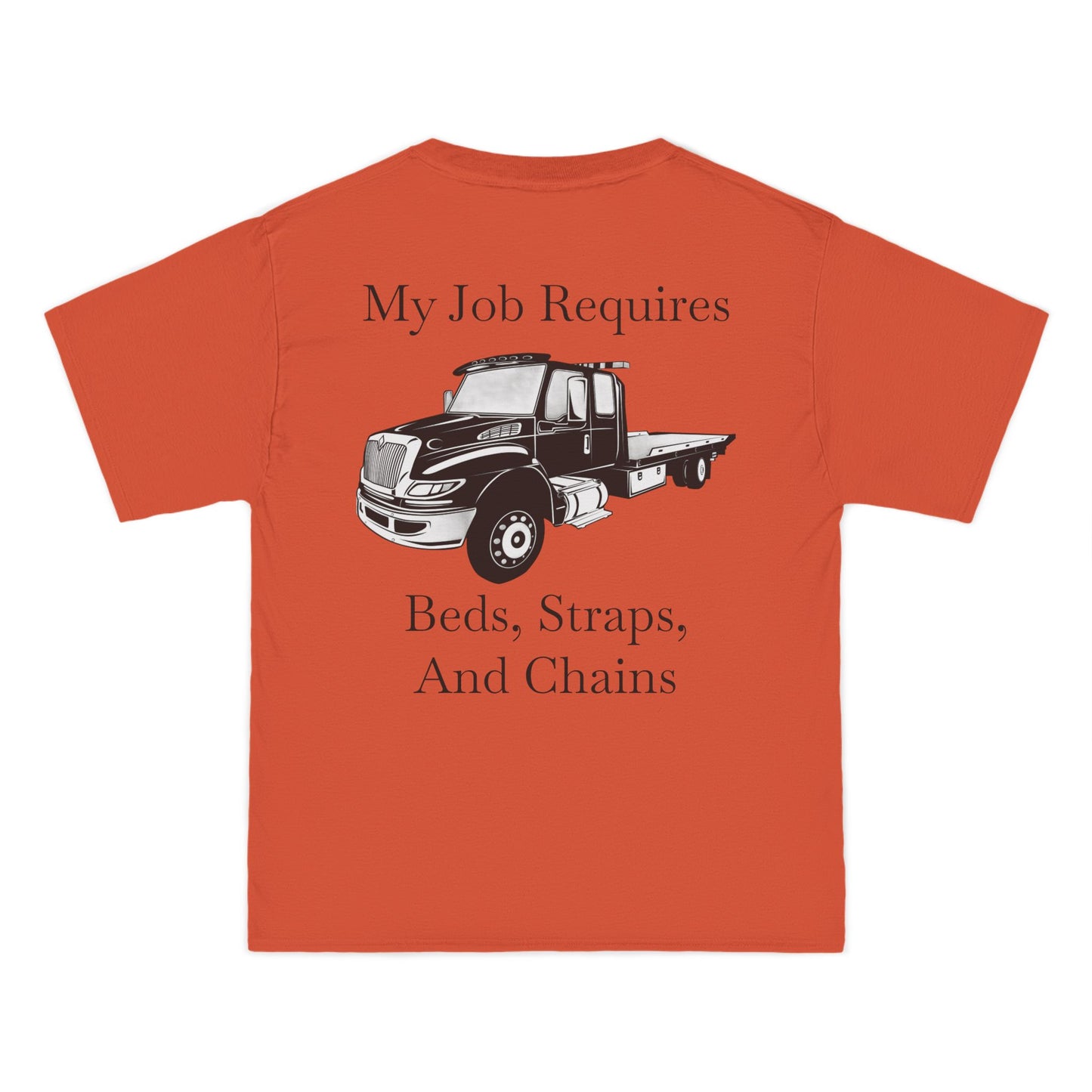 Beds, Straps, And Chains Men's Short-Sleeve Crewneck Tee