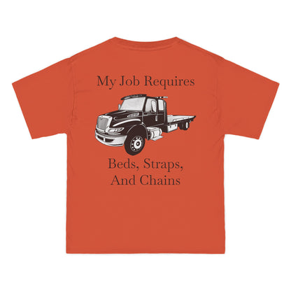 Beds, Straps, And Chains Men's Short-Sleeve Crewneck Tee
