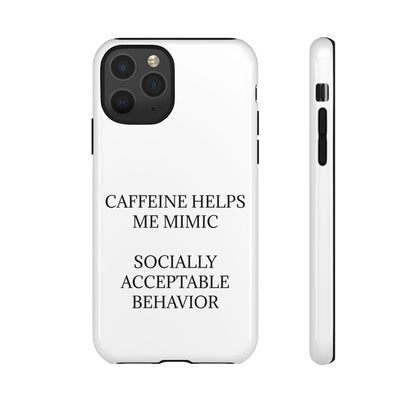 Socially Acceptable iPhone Case